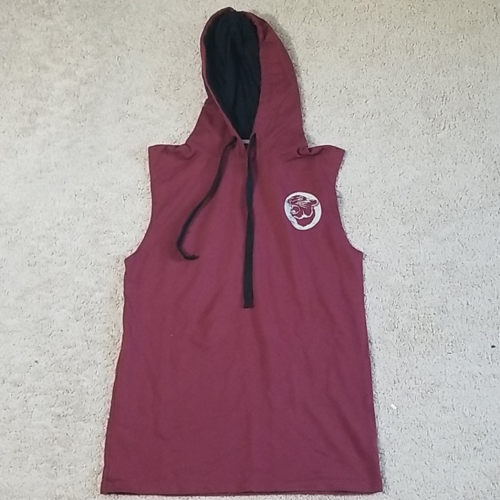 Panthers sleeveless hoodie